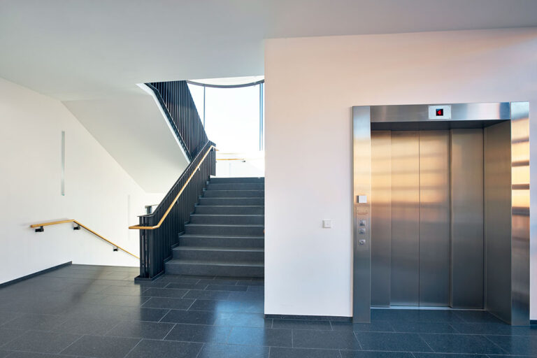 Evacuation Lift and Staircae